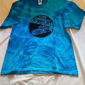 Short Sleeve 100% Cotton T-Shirt Ashbury &Haight Counterculture Tie Dye L hippie